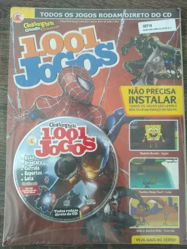 Cd De Jogos Goldenpack, Games Collection, 1001 Jogos