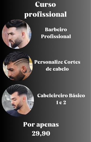 E-book Curso De Cabeleireiro E Barbeiro 