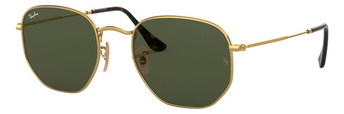Lentes De Sol Ray Ban-hexagonal-gold-rb3548n