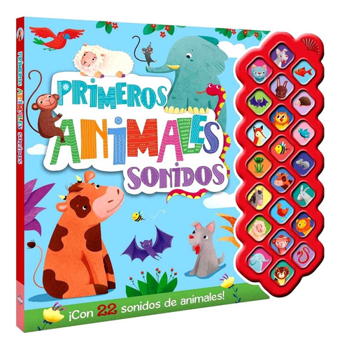 Libro Mis Primeros Animales Con 22 Sonidos