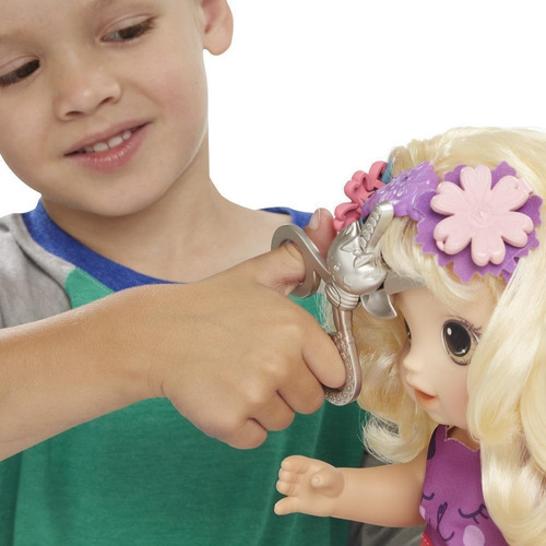 Baby Alive Corte De Cabelo Pentados Diferentes Loira E5241