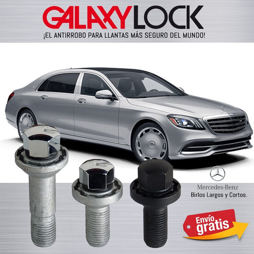 Tuercas Galaxylock Mercedes Benz Maybach - Promocion!