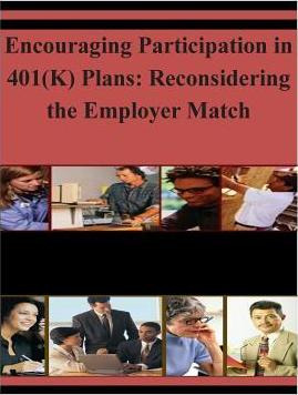 Libro Encouraging Participation In 401(k) Plans : Reconsi...