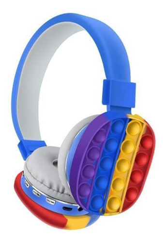 Edealz Auriculares Inalámbricos O Con Cable Bluetooth 5.2 La Color Azul