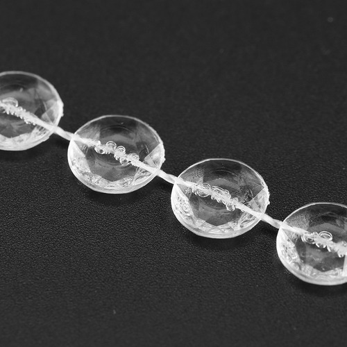 Perlas Acrílicas, 30 M, Con Forma De Cristal, Para Cortinas