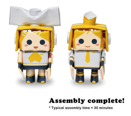 Piperoid Hatsune Miku Series Rin & Len - Kit De Robot De Bri