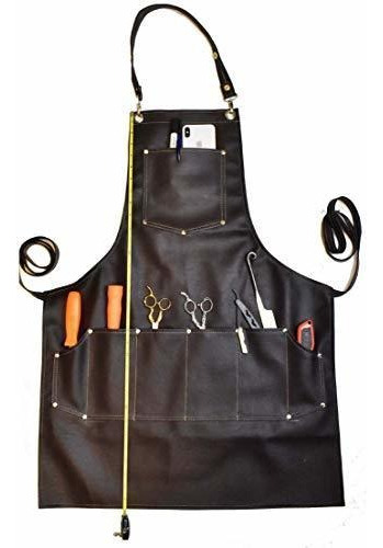 Professional Hairdresser Barber Pu Leather Apron | Hairc