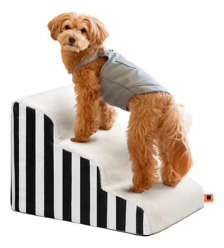 Mewoofun Escaleras Para Perros Pequenos, Escalones De 3 Nive