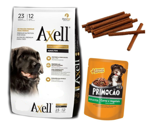 Axell Perro Adulto Calidad Premium 20 Kg Con Regalo