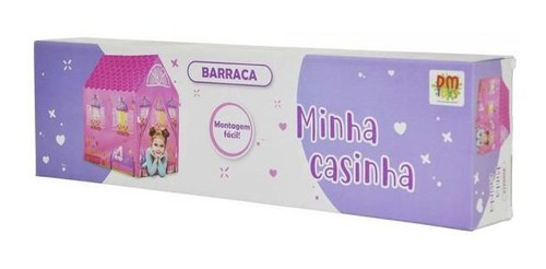 Imagem 2 de 2 de Barraca Infantil Dobrável Barraca Minha Casinha Dm Toys