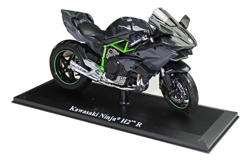 Modelo De Juguete Maisto 1:18 Kawasaki Ninja H2r Para Motoc