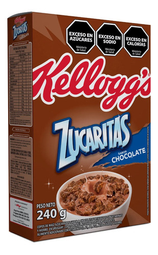 Cereal Sabor Chocolate Zucaritas Kelloggs 240g