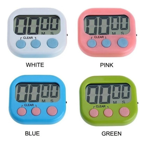 Temporizador Digital Alarma En Colores