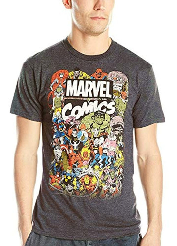 Marvel Men  S Avengers Comics Crew T-shirt