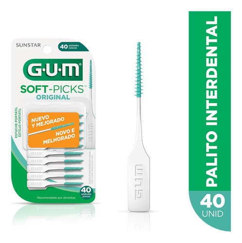 Gum Sunstar - Soft Picks (40 Unidades)