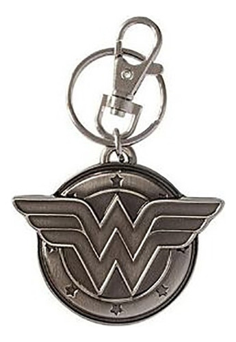 Chaveiro Logo Mulher Maravilha Monogram - Wonder Woman