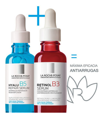 Combo Hyalu B5 + Retinol B3 La Roche Posay