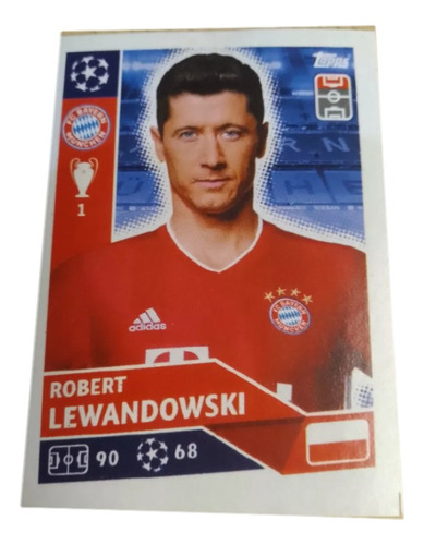 Figurita Robert Lewandowski Champions League 2020/21