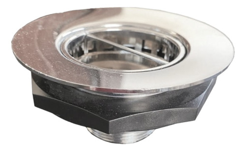 Valvula P/pileta Americana 4 1/2'' Abs Cromada 59mm