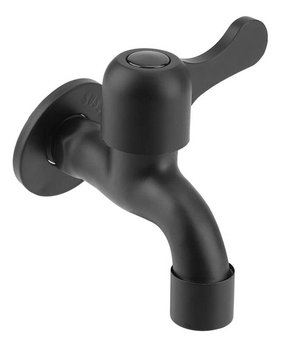 Grifería Negra Para Lavadora Grifo Deacero Inoxidable Lavabo