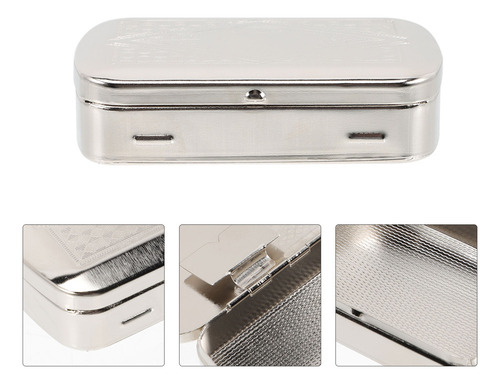 Caja De Humidificador De Acero Inoxidable Estuche De Embalaj