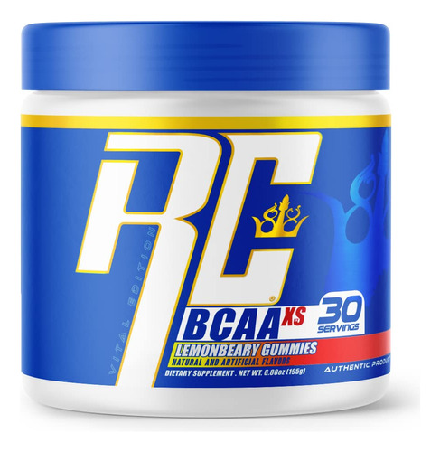 Ronnie Coleman's Bcaa Xs Polvo Con Eaa, Aminocidos De Cadena