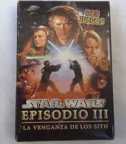 Naipes Cartas Star Wars Episodio 3 La Venganza De Los Sith