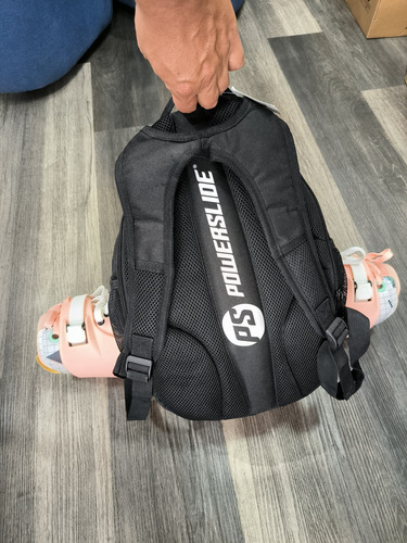 Mochila Para Patines Powerslide Negro