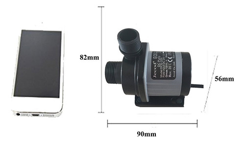 Jebao/jecod Dcs-1200 Dc Bomba de Água 320 Gph 1,5 M para Aquários de Recifes Marinhos Sump de Skimmer de Proteína
