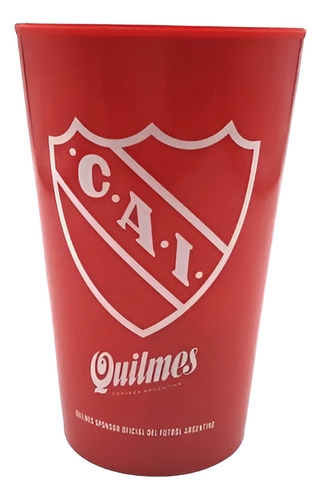 Pack X4 Vaso Independiente Quilmes Ecovaso
