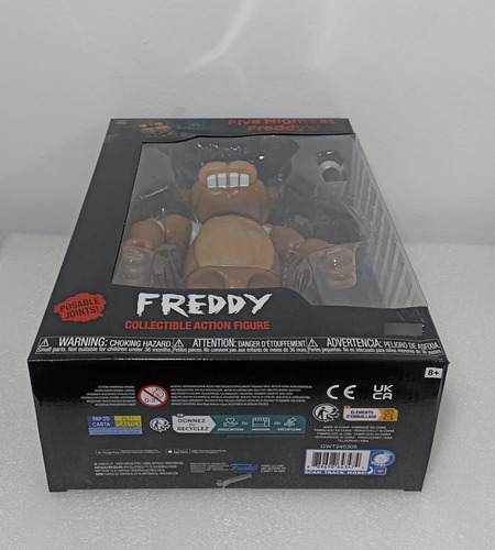 Figura Freddy Fazbear 13 Pulgadas Funko Accion Nuevo Sellad (Usado)