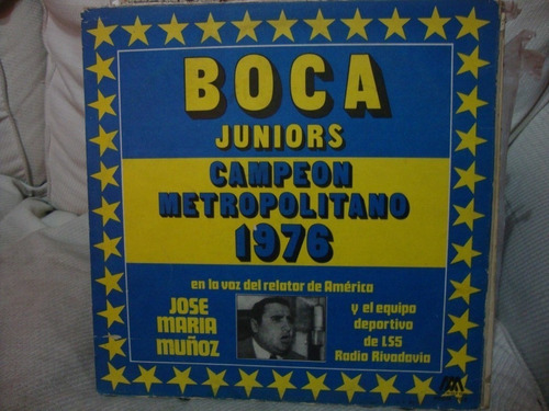 Portada Boca Junior Campeon Metropolitano 1976 P1