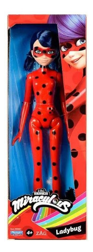 Miraculous Zag Heroez Lady Bug Figura Basica 26 Envio Gratis