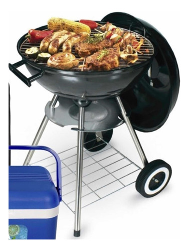 Asador Portátil De 44 Cm Diámetro