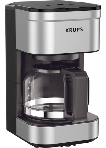 Krups Simply Brew Cafetera De Goteo Con Filtro Compacto, 5 T