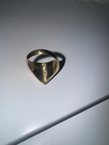 Anillo Clasico Ice 0800 Don Rouch Baño Oro Amarillo 1 (Usado)