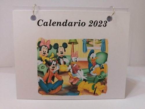 Calendario 2023 Mickey Y Sus Amigos 