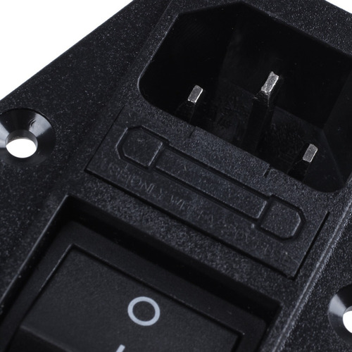 2 Terminales De Soldadura Con Filtro Emi Iec 320 C14 E Inter