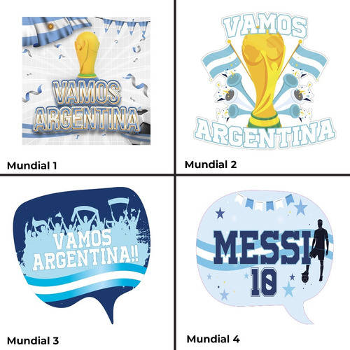 Vinilos Vidriera Mundial Argentina Messi Futbol Qatar 2022