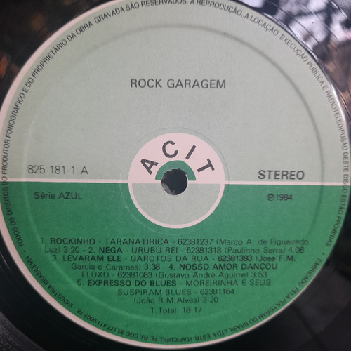 Imagem 8 de 10 de Vinil Lp Rock Garagem Radio Ipanema Replicantes Garotos Rua