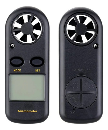 Anemômetro De Temperatura Do Vento Lcd Speed Anemometer Mini