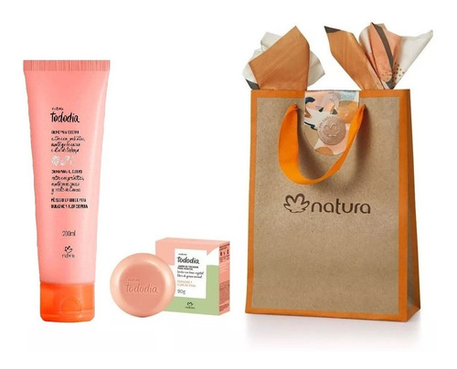 Imagen 1 de 1 de Natura Kit Tododía Durazno Y Flor De Pera