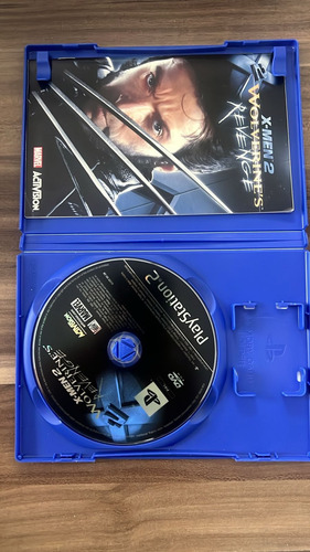 Jogo X-men Wolverine Revenge Ps2 Original Europeu Pal Usado
