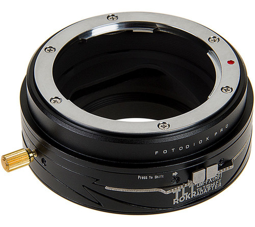 Foadiox Pro Tlt Rokr Tilt-shift Lens Mount  Para Olympus Om-