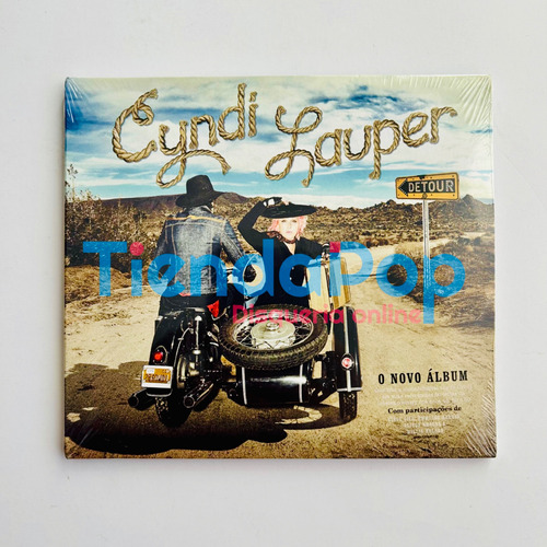Cyndi Lauper Detour Alemania 12 Temas Caja De Acrilico Nuevo