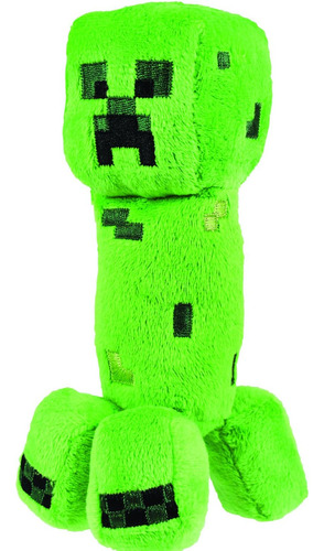 Peluches De Minecraft De 7 Pulgadas, Talla Única, Creeper