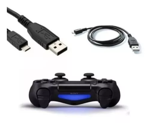 Cable Joystick Ps4 De Carga Dualshock4 Con Filtrousb 1.5mts