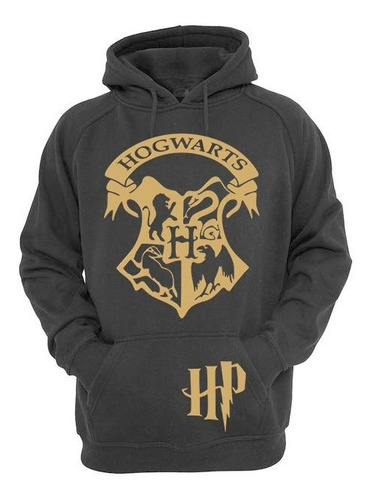 Sudadera Harry Potter Hogwarts Escudo Hoodie 