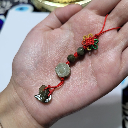 Cordón De Jade Para Celular Promoción Pack De 6 Feng Shui