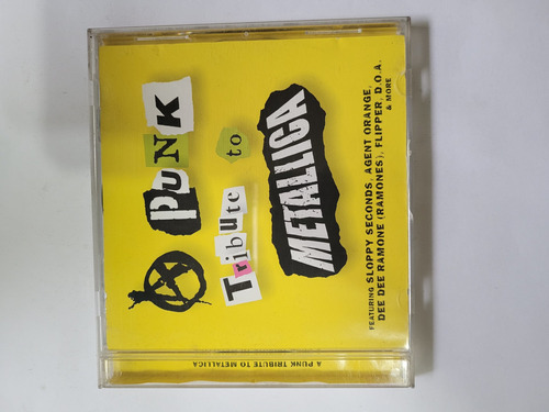 Cd,punk Tribute To Metallica, Varios Artistas, England 